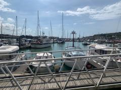 The marina in Newhaven
